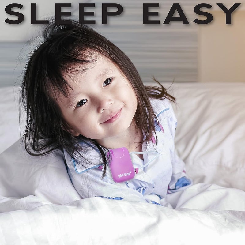 Wet-Stop 3 Bedwetting Alarm (Pink) with 6 Alarms & Vibration for Potty Training - Image 4